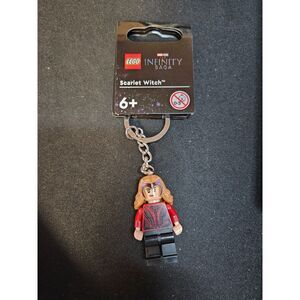 Lego Scarlet Witch Keychain